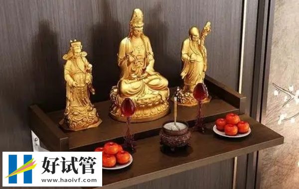 民间流传求子助孕灵验的方法,快试试佩戴玉器(图2) 可以在家里供奉观音像